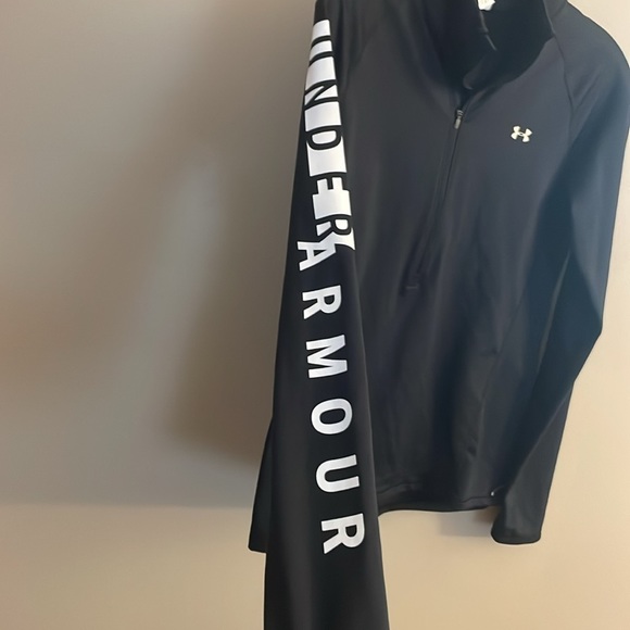 Under Armour Cold Gear Three Quarters Zip Active Top - Picture 4 of 5